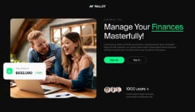 Website - Manage you finances